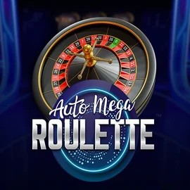 Auto Mega Roulette slot logo by Pragmatic Play at Casinova Casino