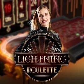 Lightning Roulette casino game by Evolution – featured logo at Casinova Casino