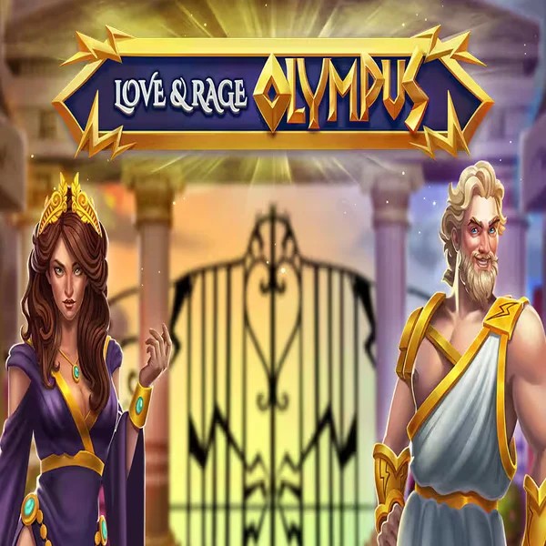 Love and Rage Olympus online game logo by Greentube on casinova.it.com