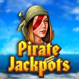 Jackpots logo of Pirate Jackpots from Belatra Games at Casinova Casino